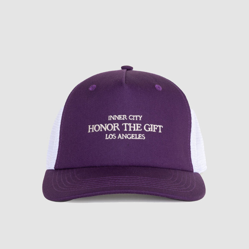 Honor The Gift. Inner City Signature Cap Purple