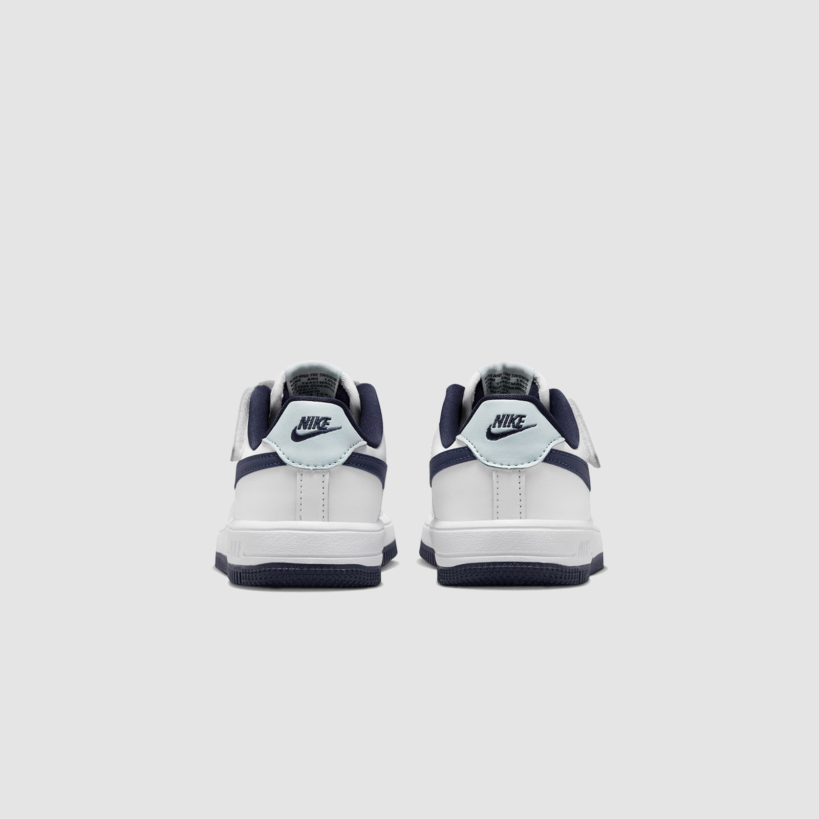 Nike Air Force 1 Easyon White /Midnight Navy - Football Grey