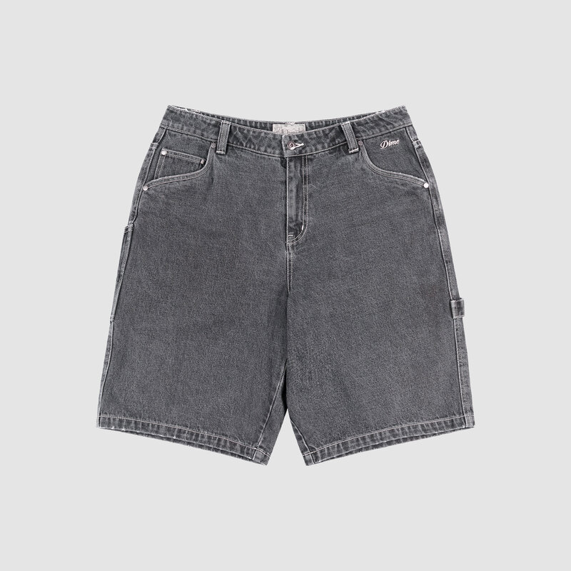 Dime Classic Denim Shorts Faded Black