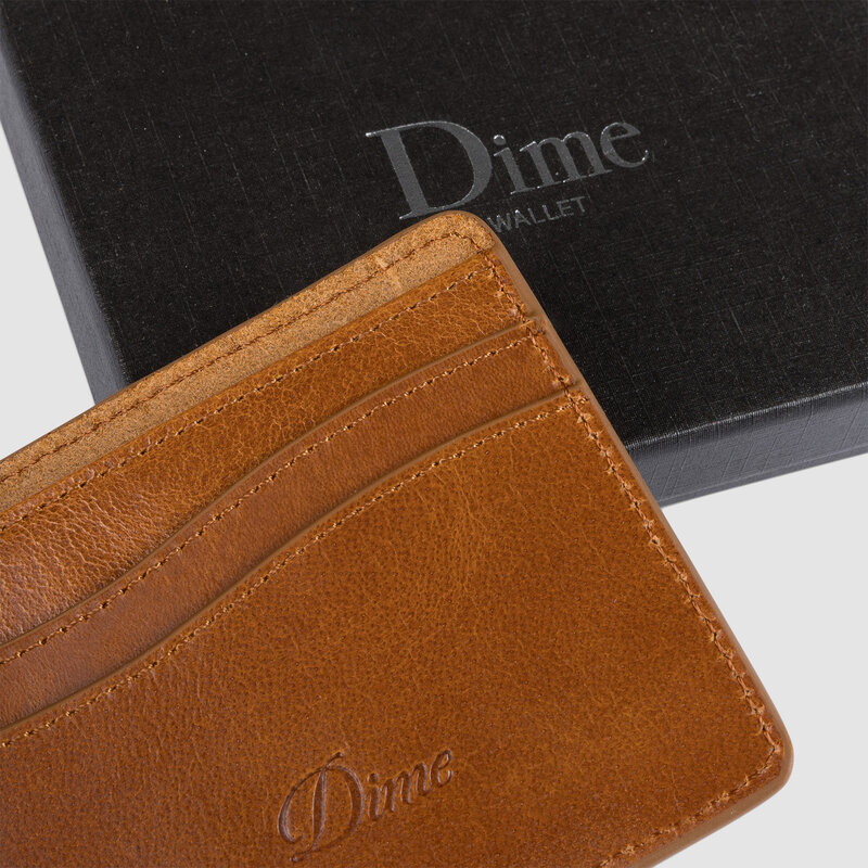 Dime Classic Quilted Cardholder Butterscotch