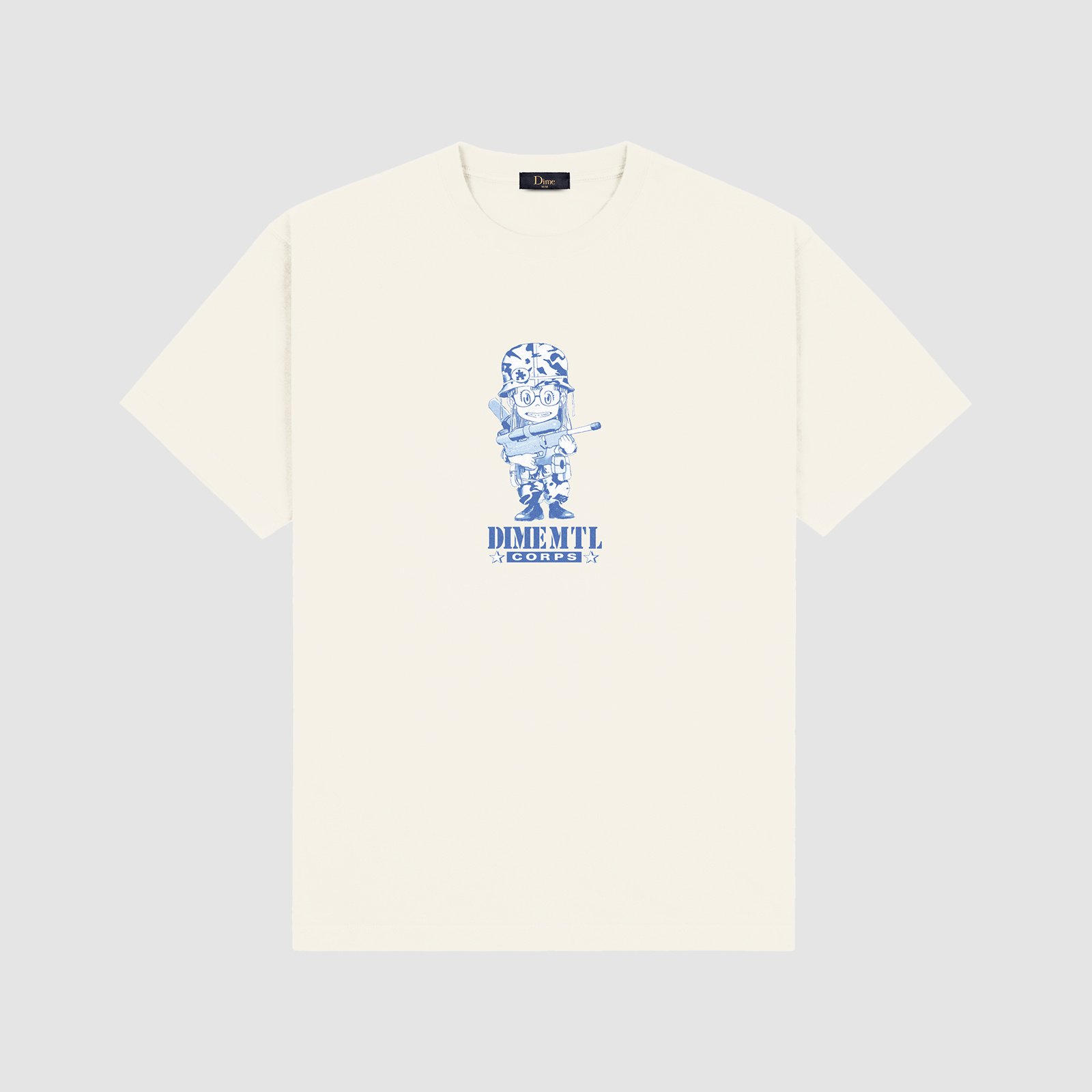 Dime Corps Tee Natural
