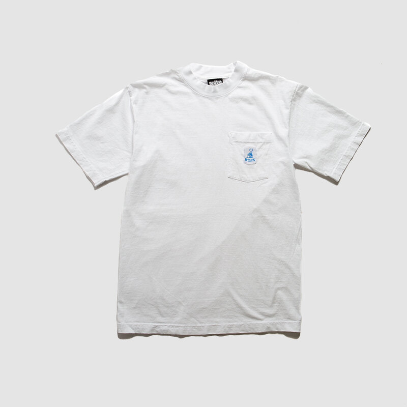 Rukus Work Pocket Tee White