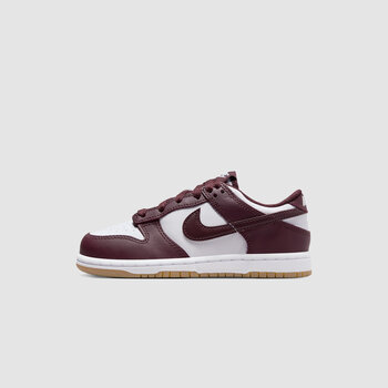 Nike Dunk Low White/Burgundy Crush (PS)