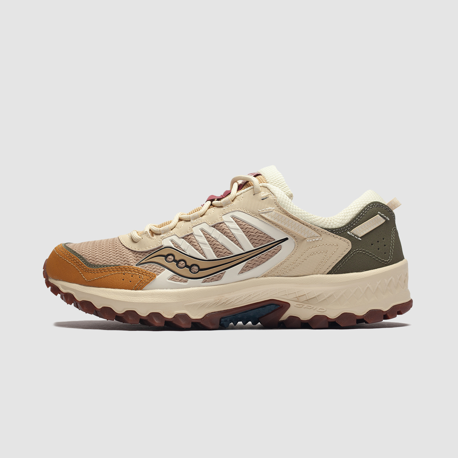 Saucony Grid Peak Tan/Chino Green