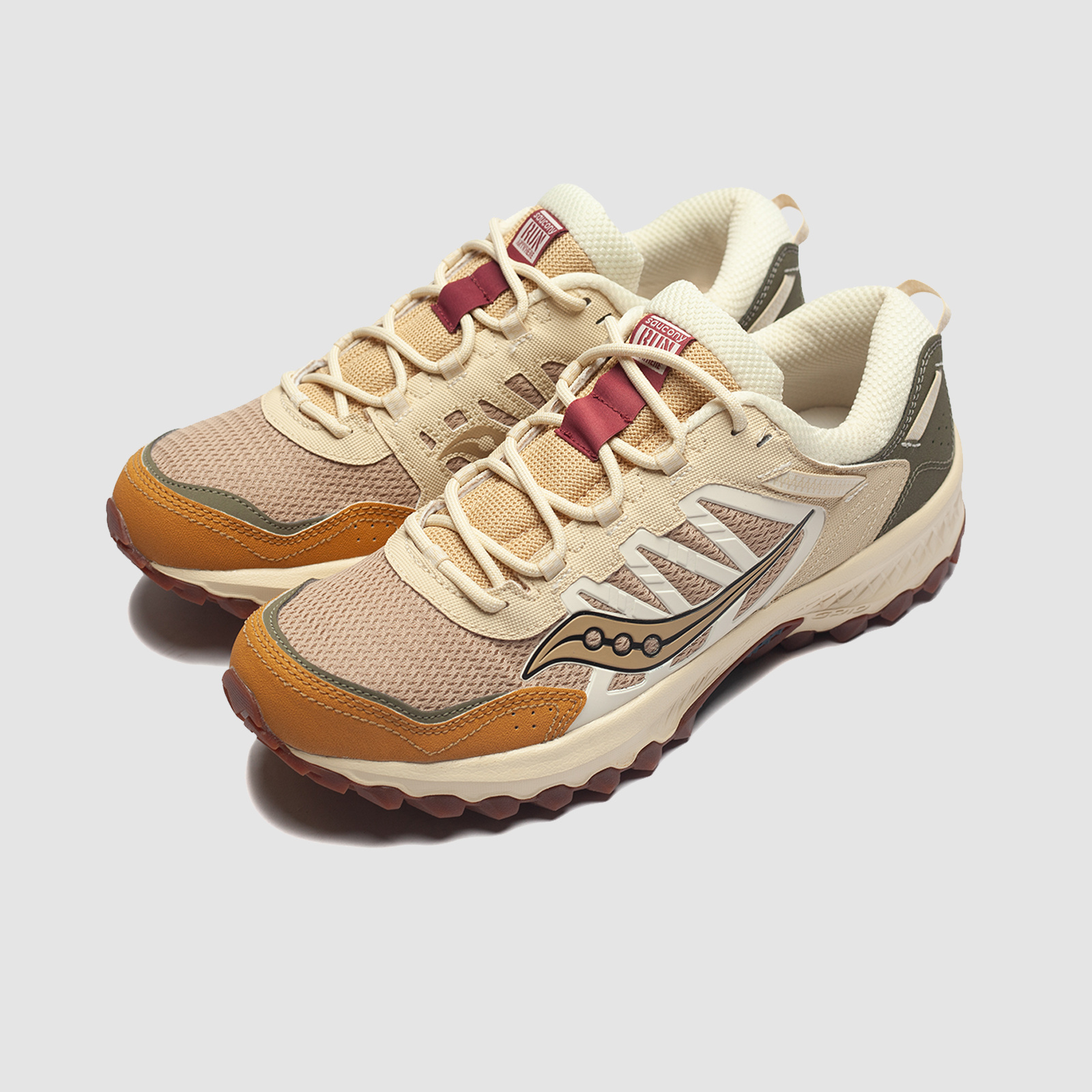 Saucony Grid Peak Tan/Chino Green