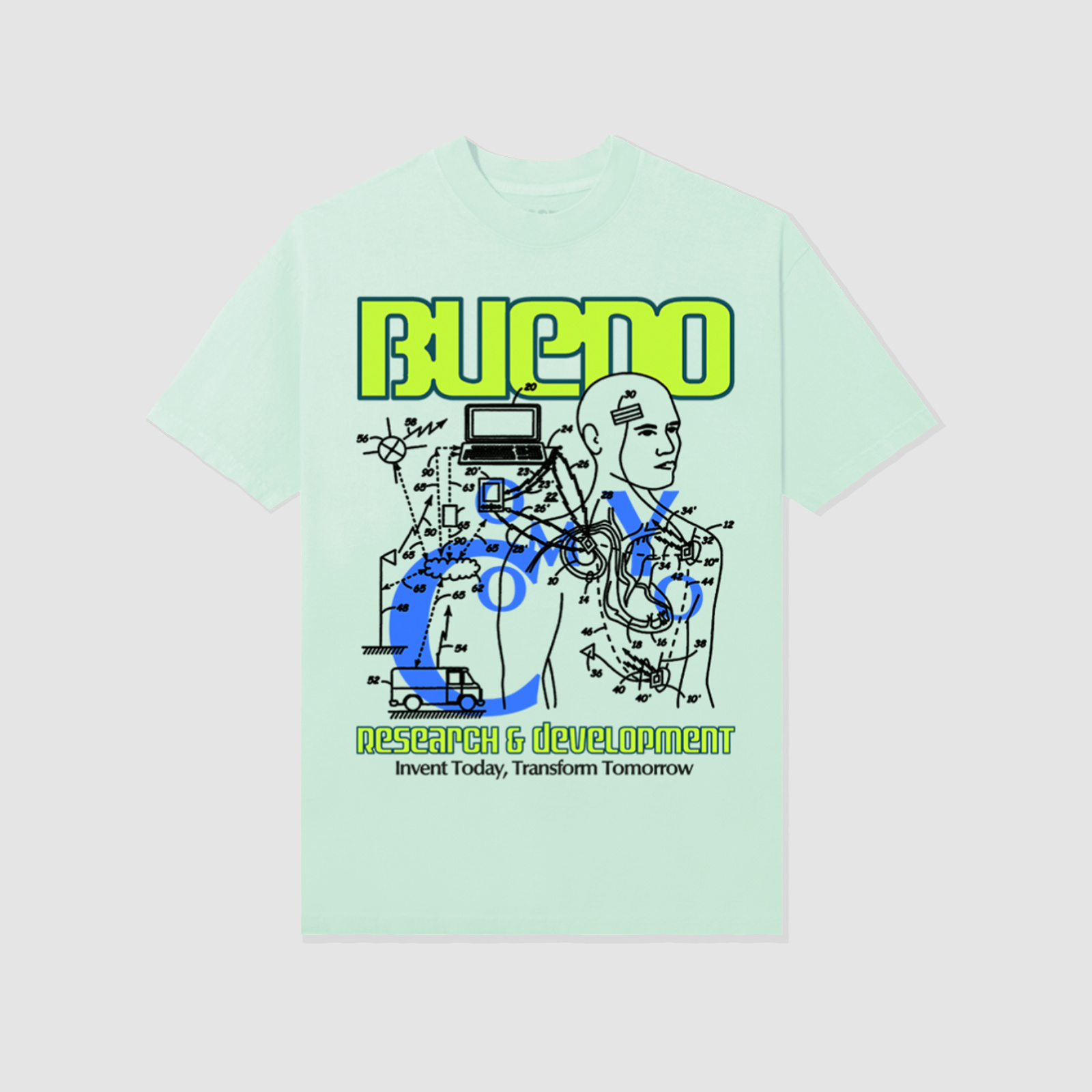 Bueno Science Tee Mint