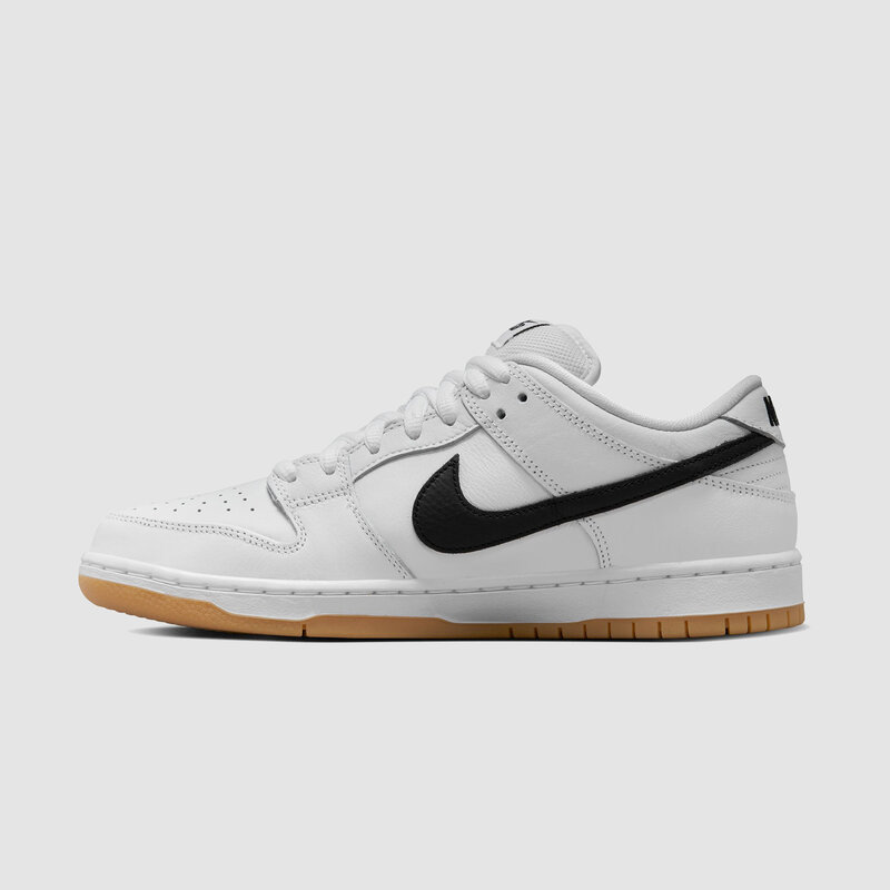 Nike SB Dunk Low White Black Gum