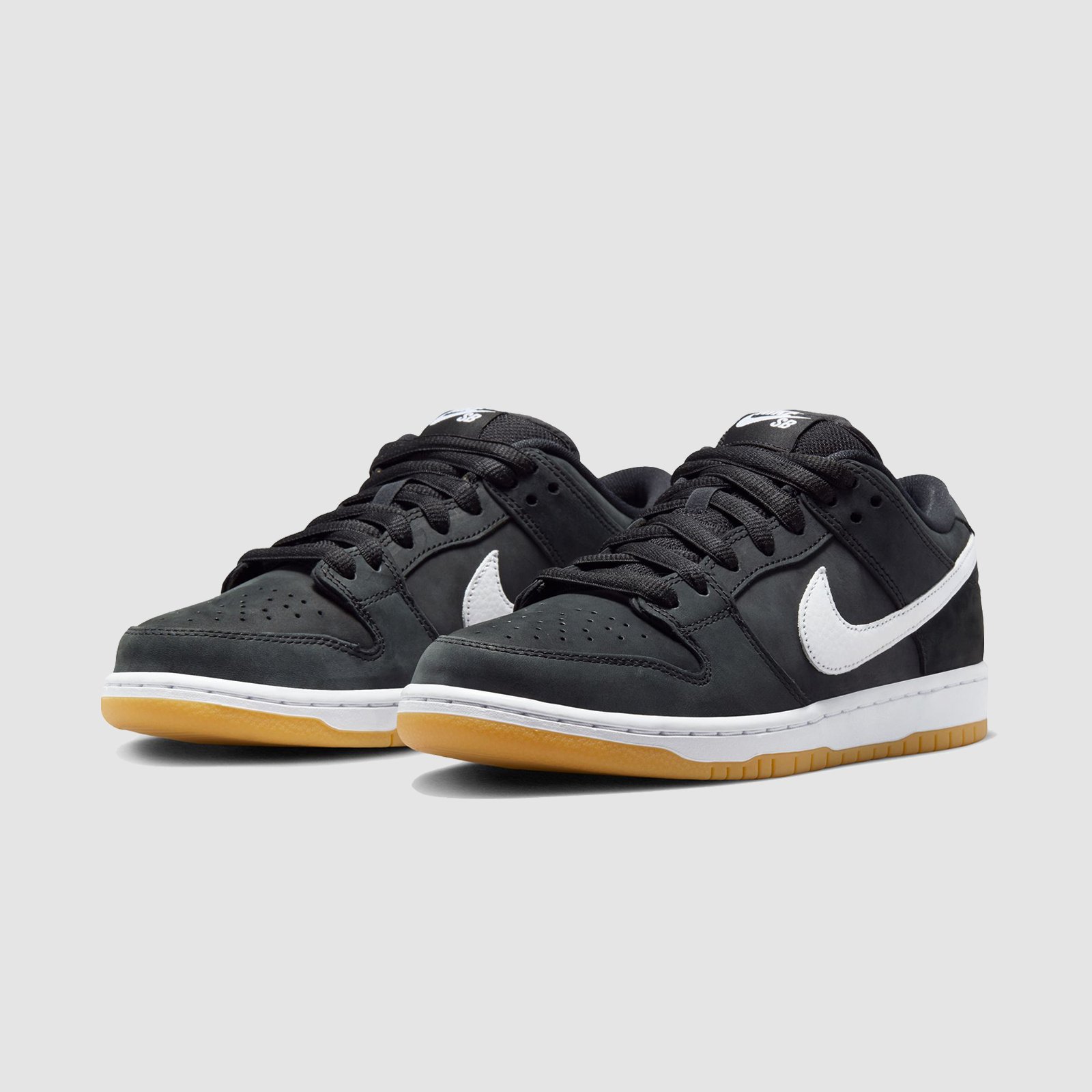 Nike SB Dunk Low Black White Gum