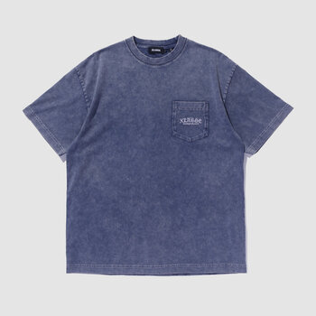 XLarge Overdye Pocket Tee Navy