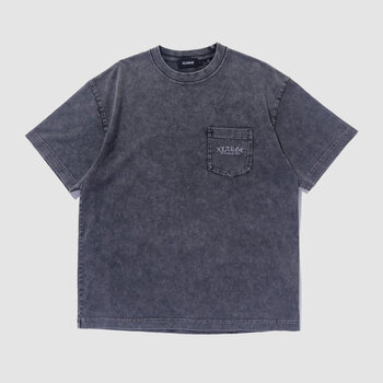 XLarge Overdye Pocket Tee Black