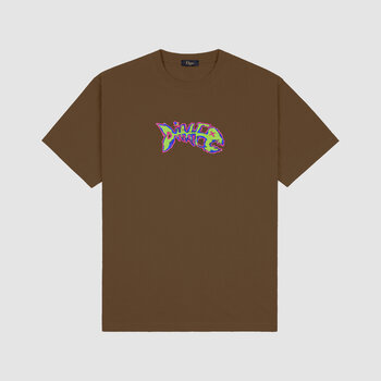 Dime Bones Tee Dark Brown
