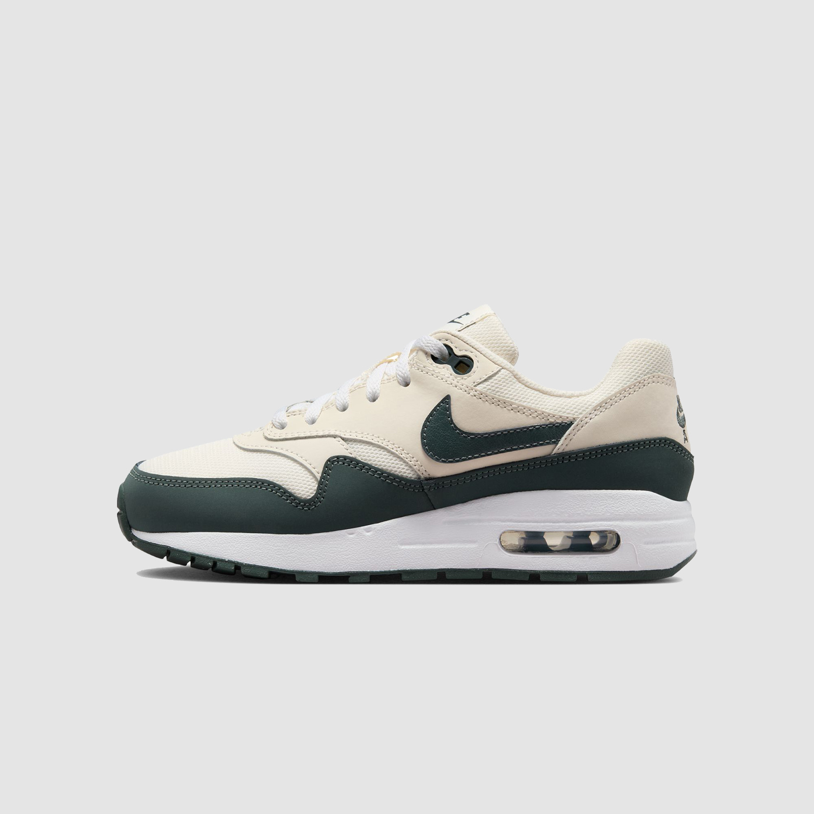 Nike Air Max 1 (GS) Pale Ivory/Vintage Green