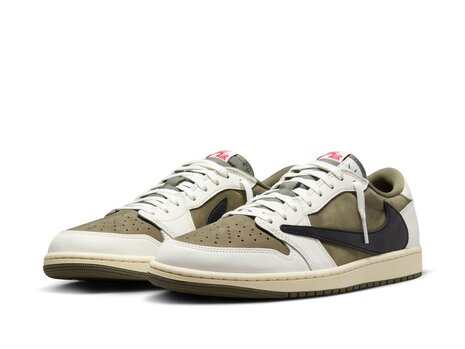 Travis Scott x Jordan 1 Low Medium Olive