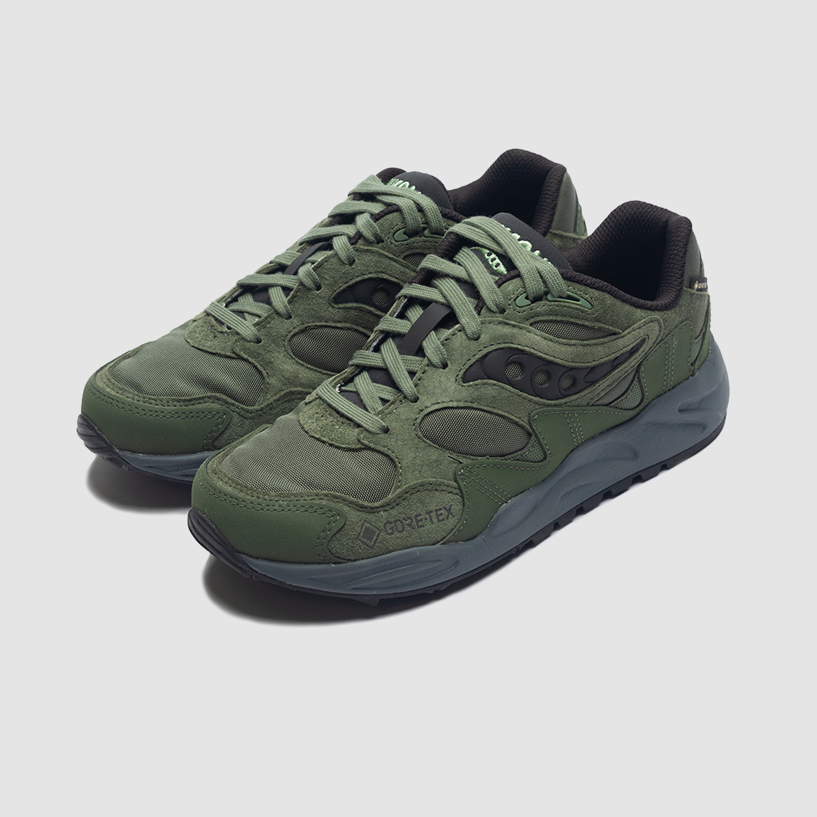 Saucony Grid Shadow 2 Gore-Tex Forest Black