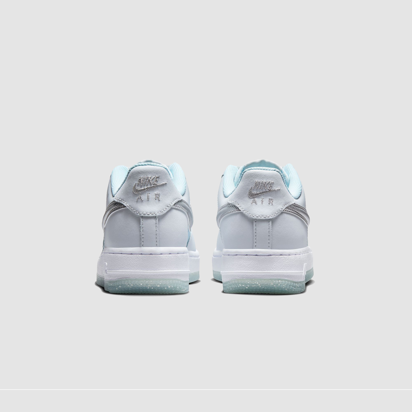 Nike AF1 (GS) Pure Platinum/Metallic Silver - RUKUS Nike AF1 (GS) Pure Platinum/Metallic Silver - RUKUS