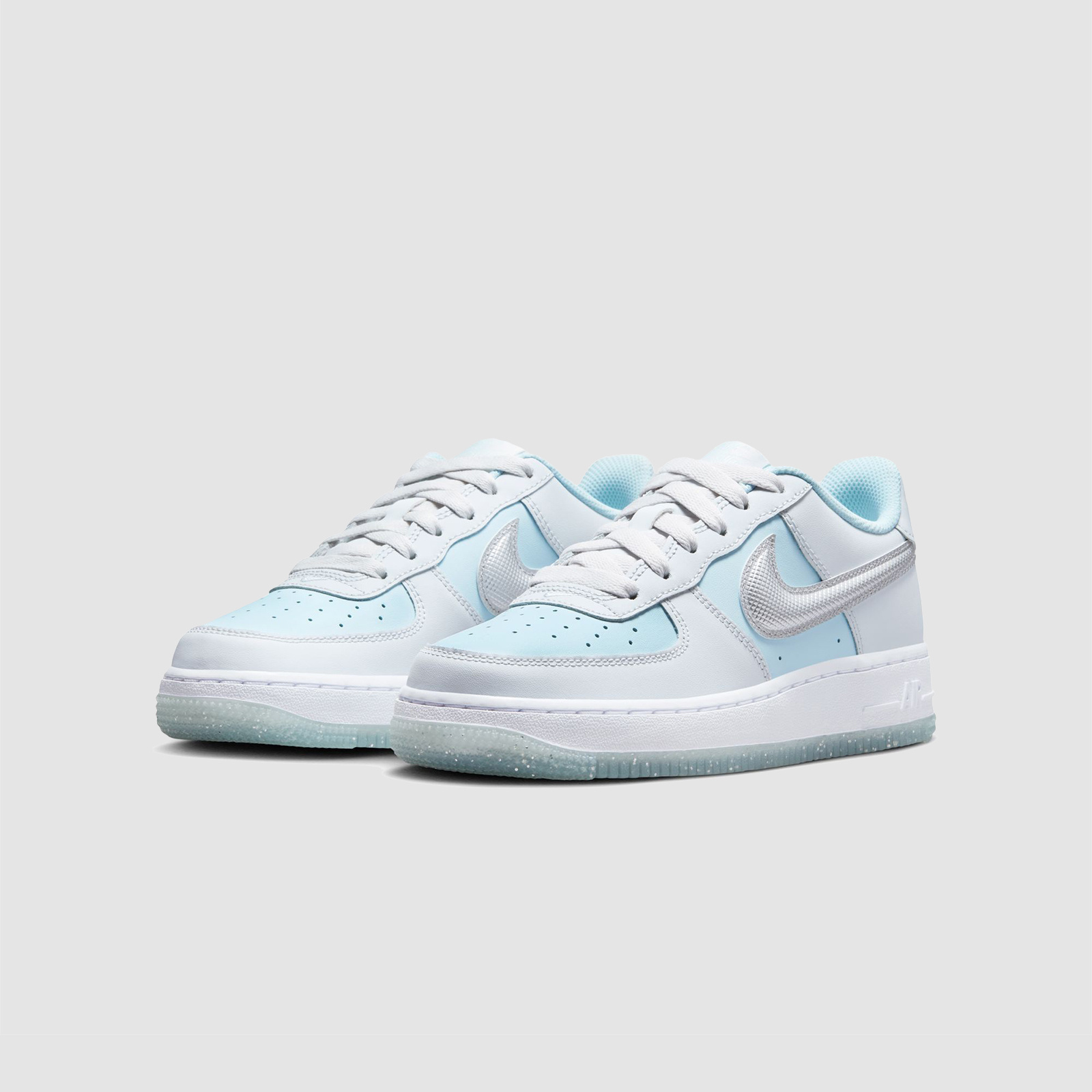 Nike AF1 Pure Platinum/Metallic Silver