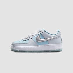 Nike AF1 (GS) Pure Platinum/Metallic Silver