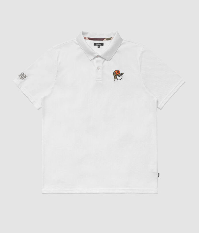Malbon Fudd Buckets Polo White RUKUS