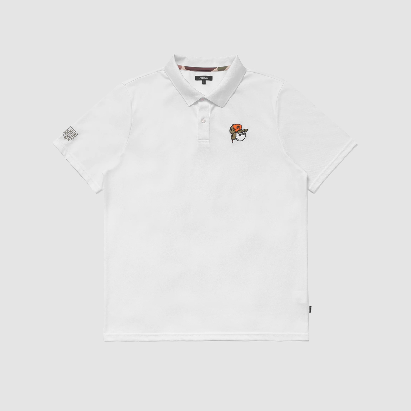 Malbon Golf Fudd Buckets Polo White