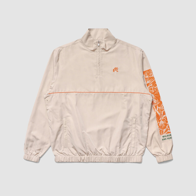 メンズウェア MALBON GOLF/Pullover Windbreaker Malbon Golf Hunt Club Windbreaker (Forest Green) – Centre