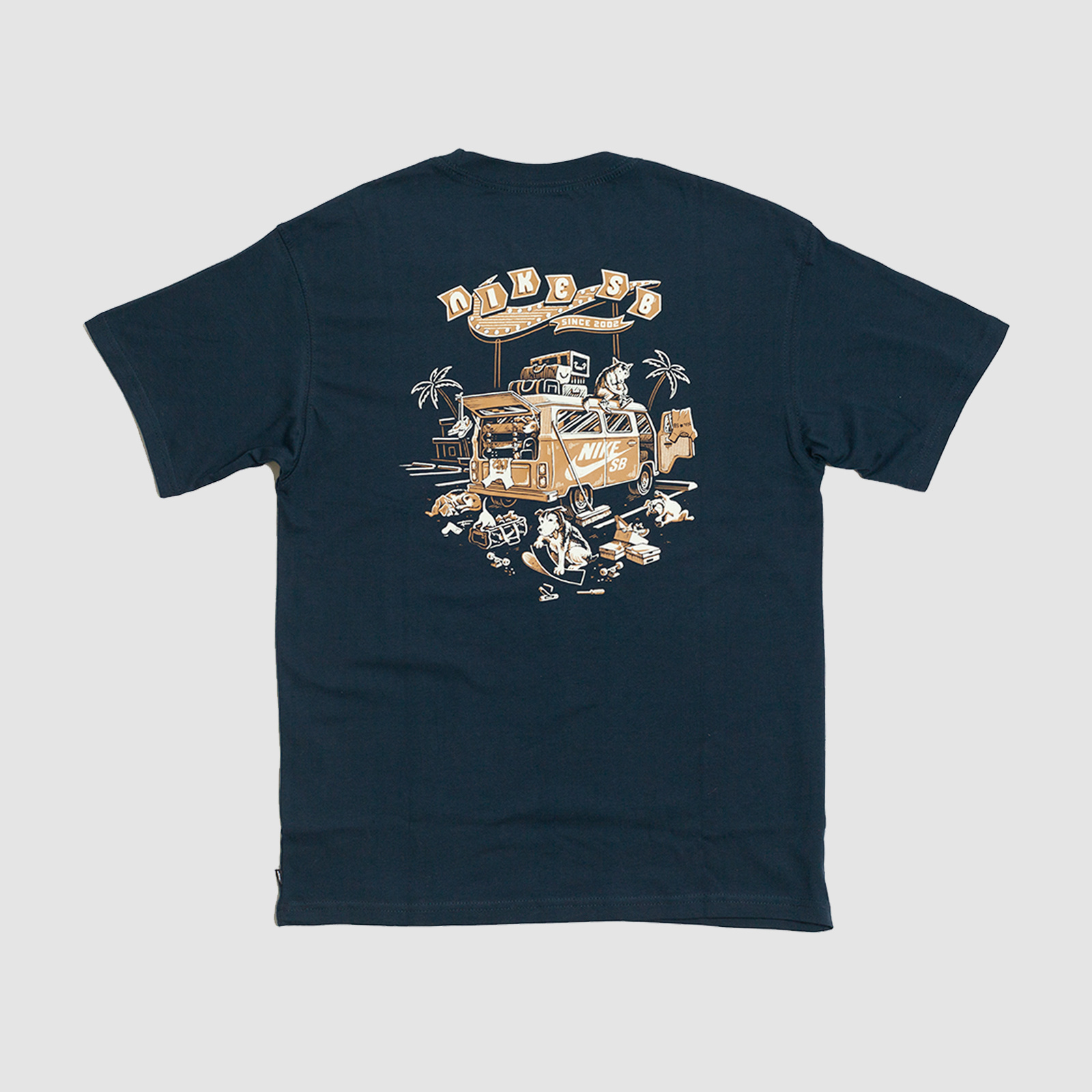 Nike SB 'Dogged Out RV' Tee Navy