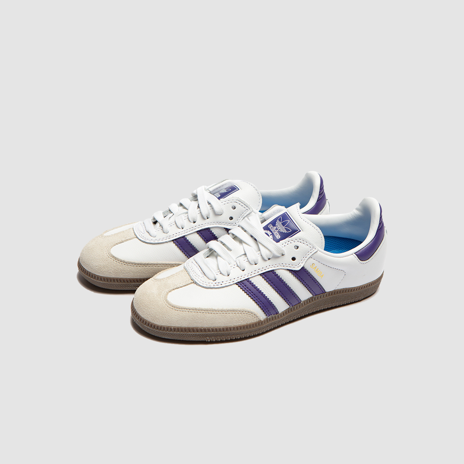 Adidas Skateboarding Samba ADV Cloud White/Collegiate Purple