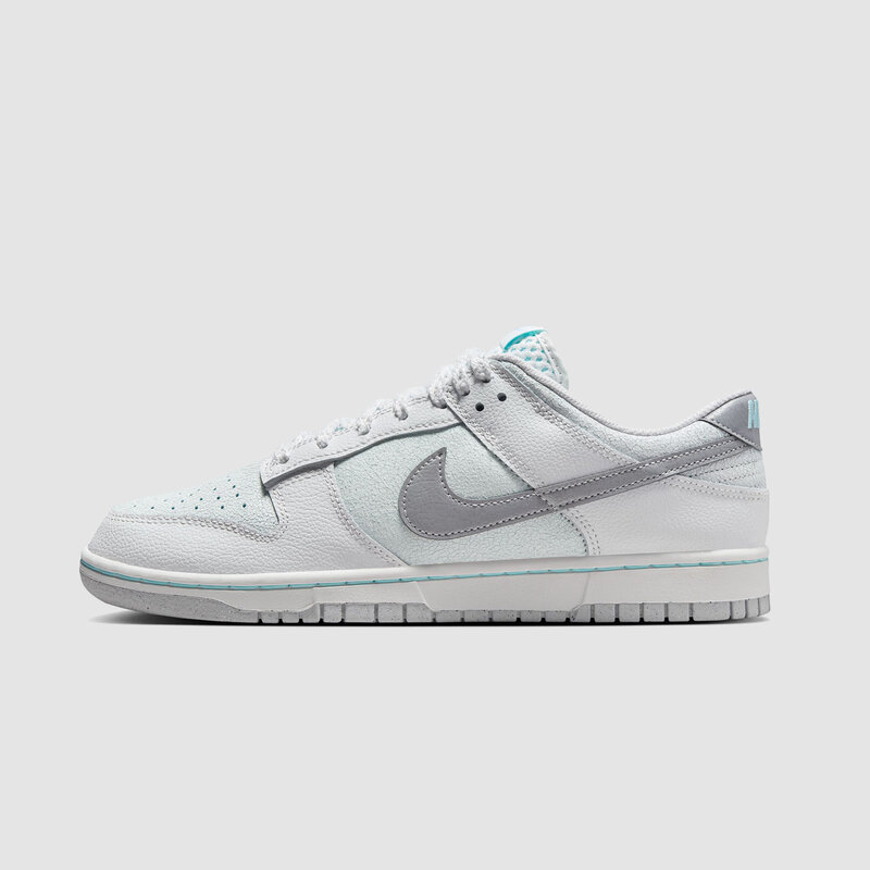 Nike Dunk Low Retro Summit White/Metallic Silver - RUKUS