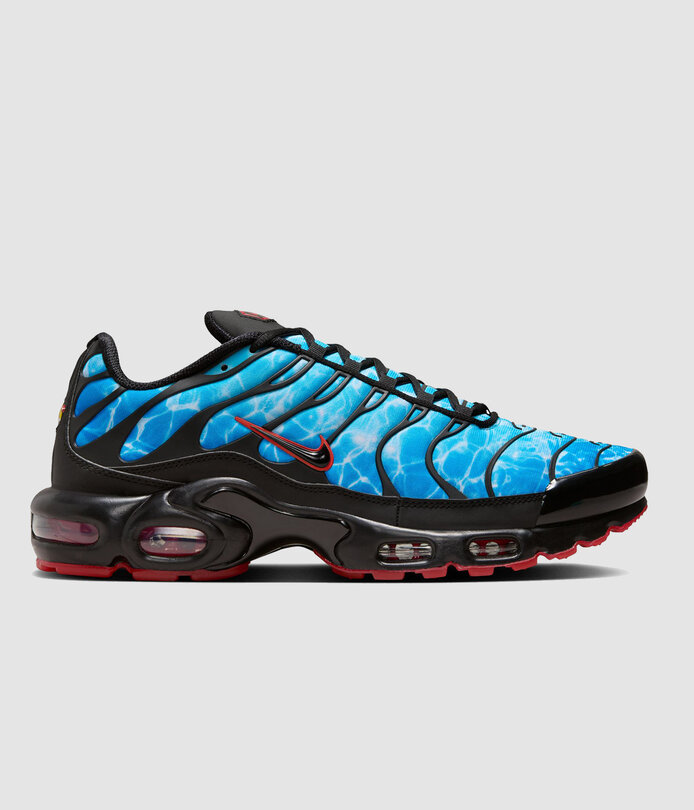 Nike air max plus blue and red top