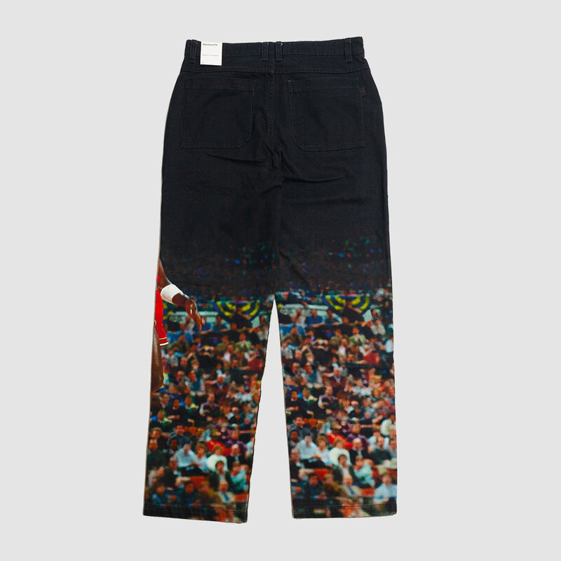 Nike Air Jordan Printed Twill Pants Black