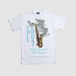 Full Court Classics Still Smokin Tee White