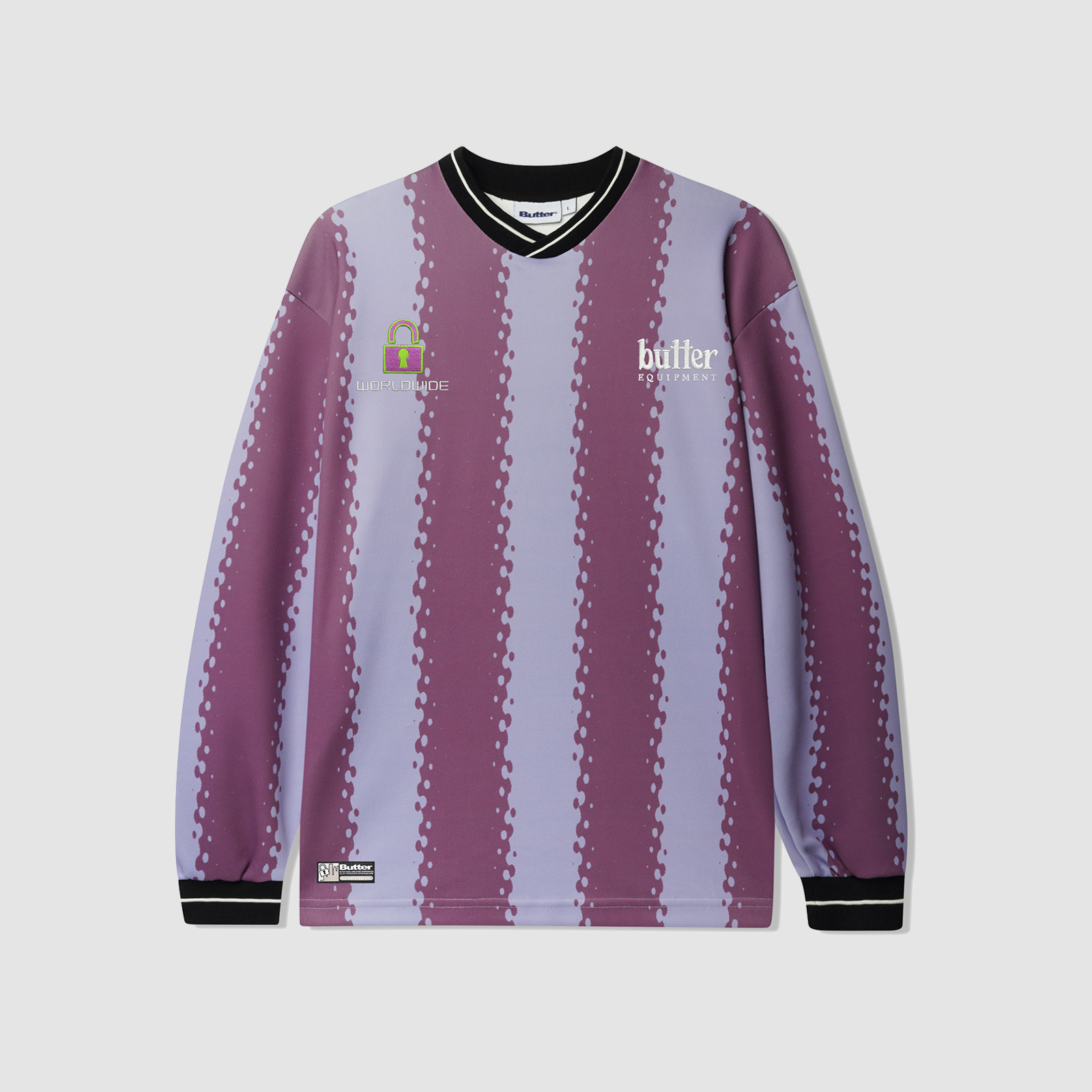 【BUTTER GOODS】Atlas L/S Jersey - Navy Atlas L/S Jersey, Navy – Butter Goods