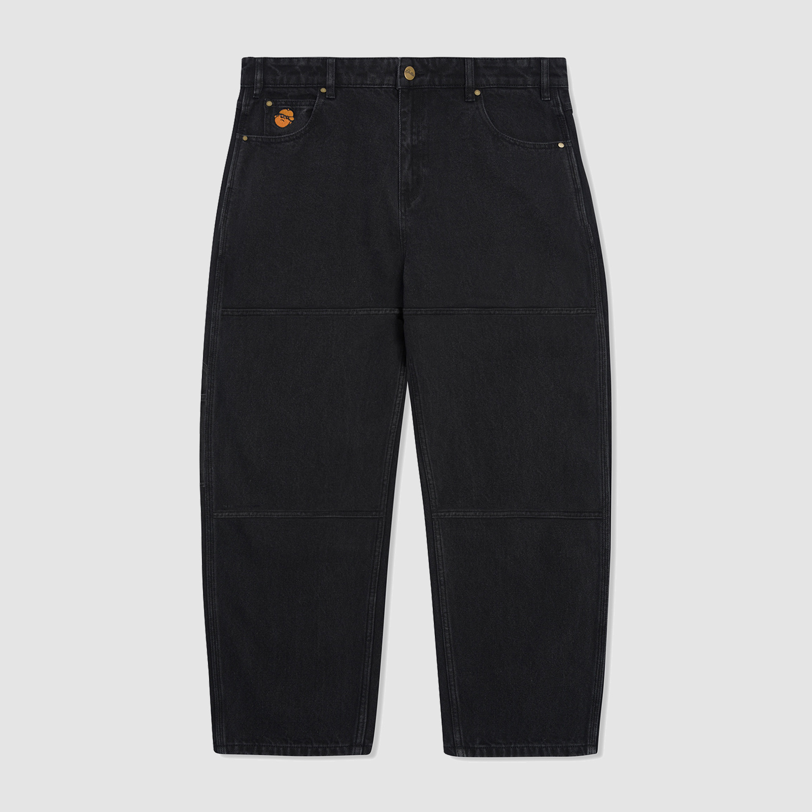 ★送料・関税込★Black up★ナタス Back Pocket Denim Pants DENIM - BLACKUP