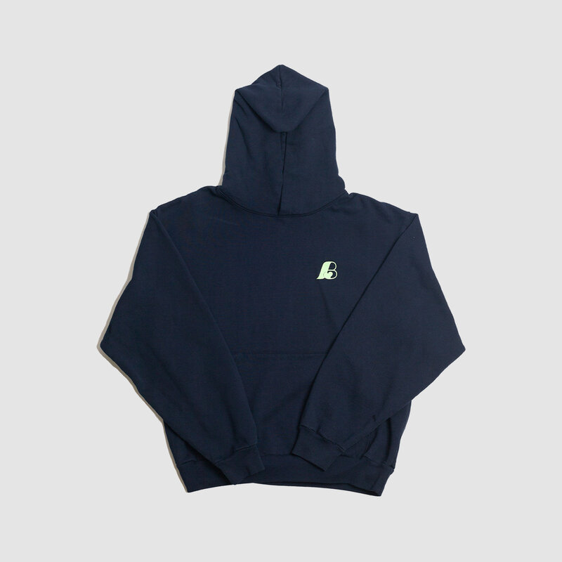 Bueno B Logo Hoodie Navy