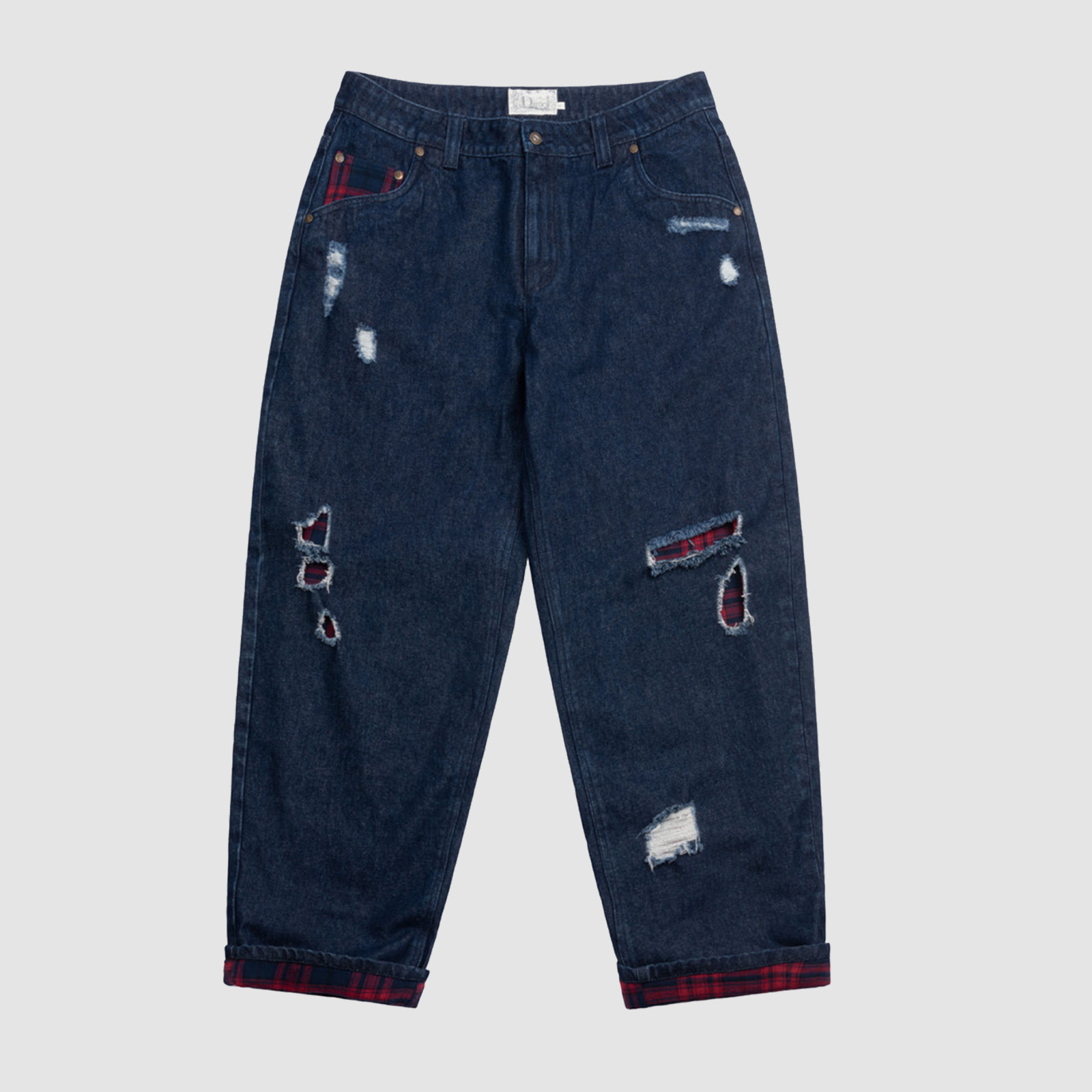 Dime Secret Baggy Denim Pants Indigo