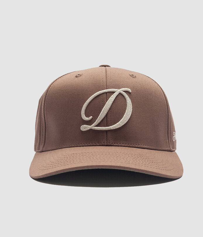 【Dime】Cursive D Full Fit Cap Dime Cursive D Full Fit Cap Tan - RUKUS