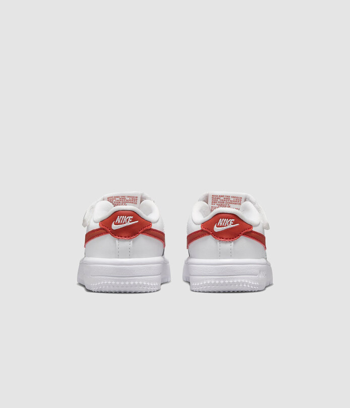 nike air force white noble red