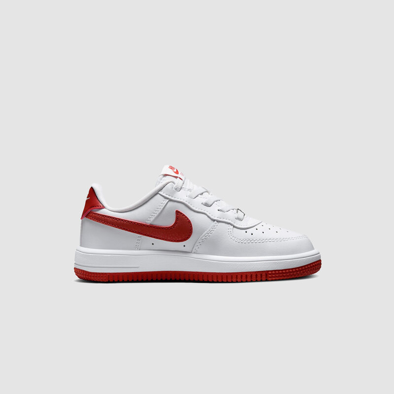 Nike Air Force 1(PS) Easy On White/Dragon Red