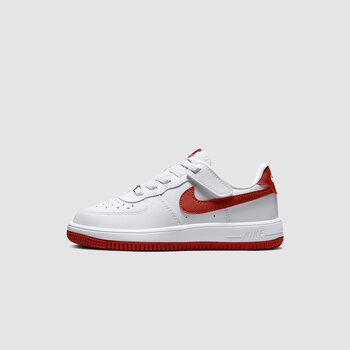 Nike Air Force 1 (PS) Easy On White/Dragon Red
