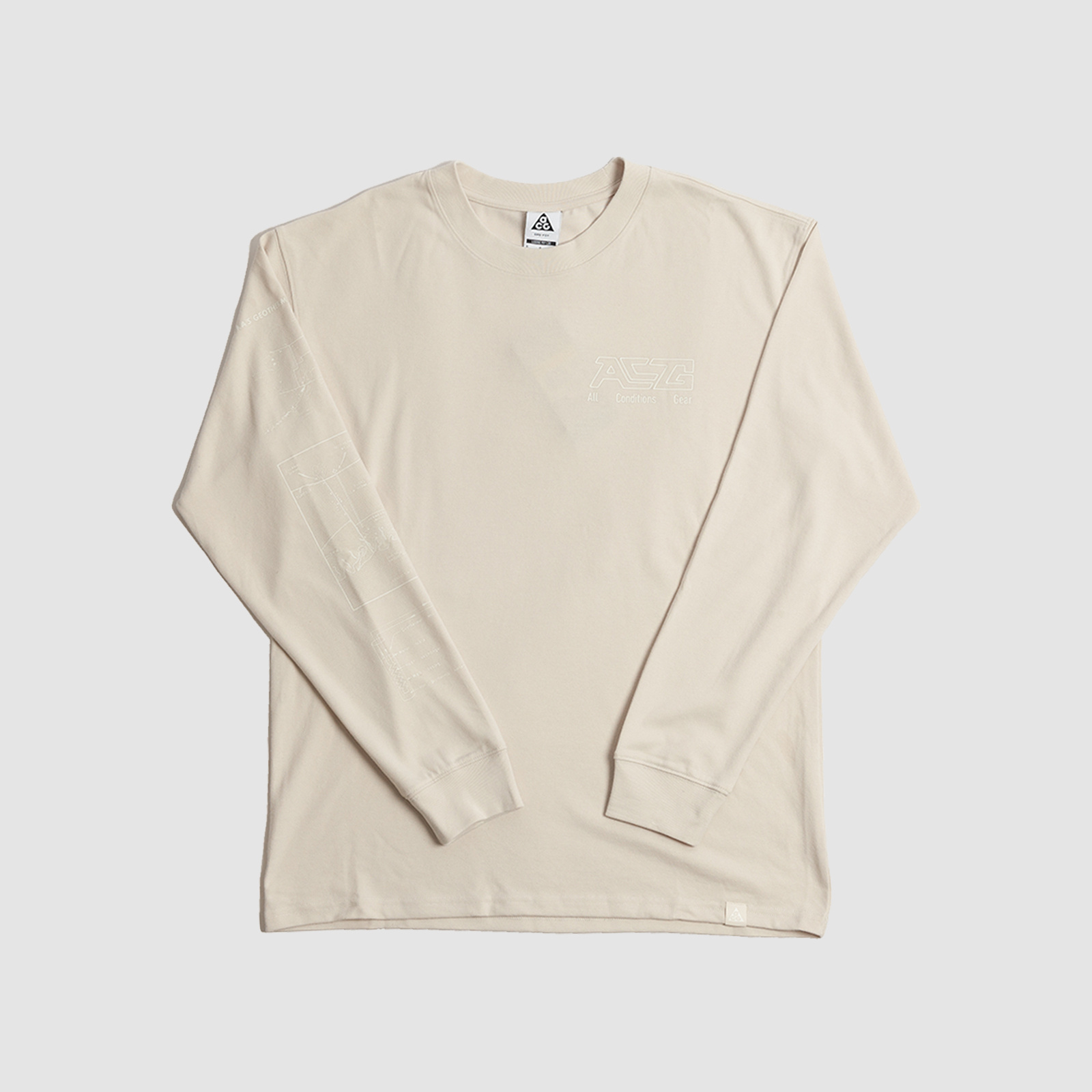 Nike ACG Alaska LS Tee Lt Orewood Brown