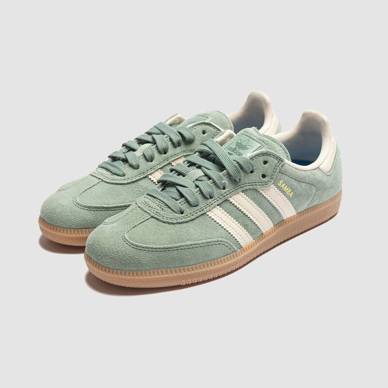 Adidas Skateboarding Samba ADV Silver Green/Wonder White