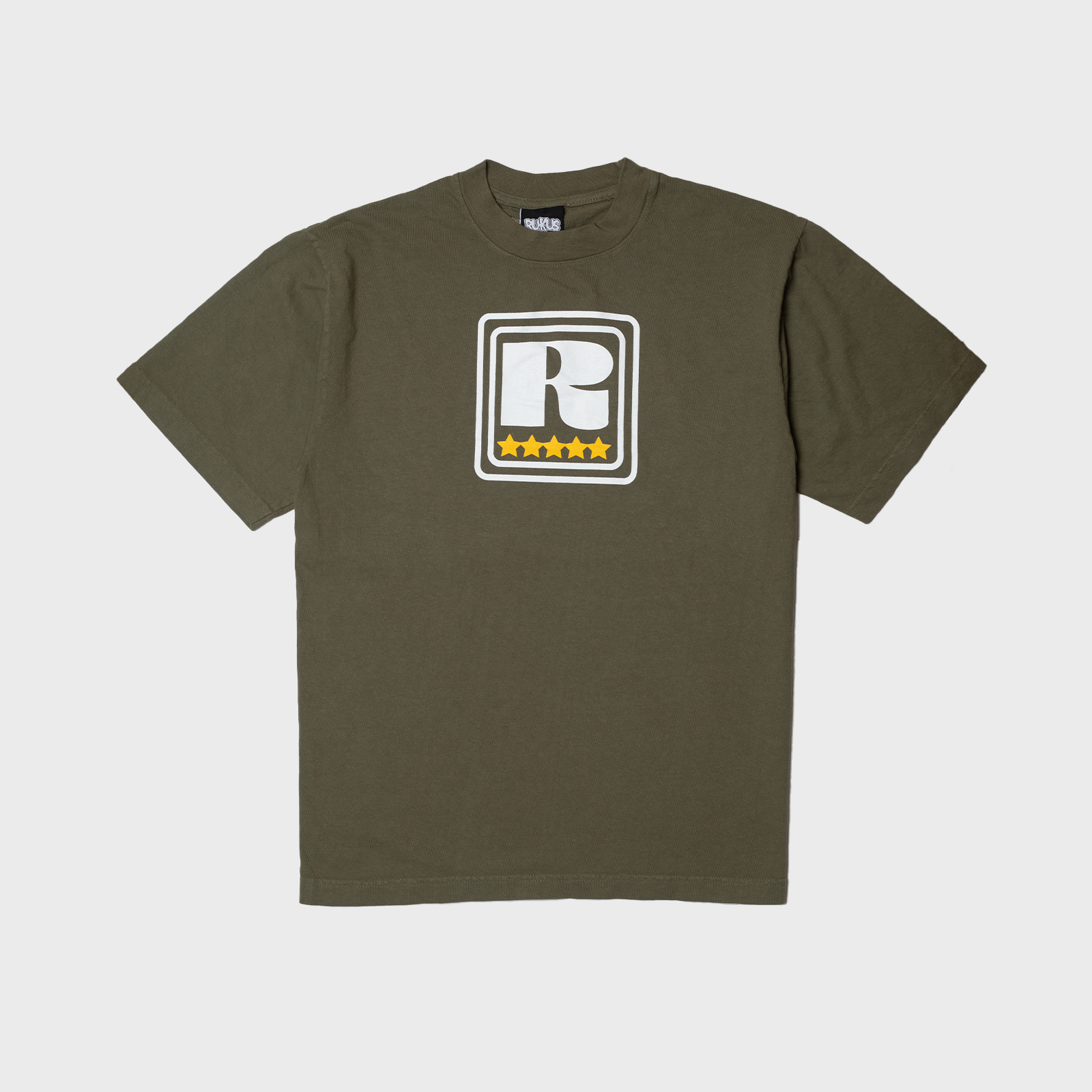 Rukus 5 Star Tee Green