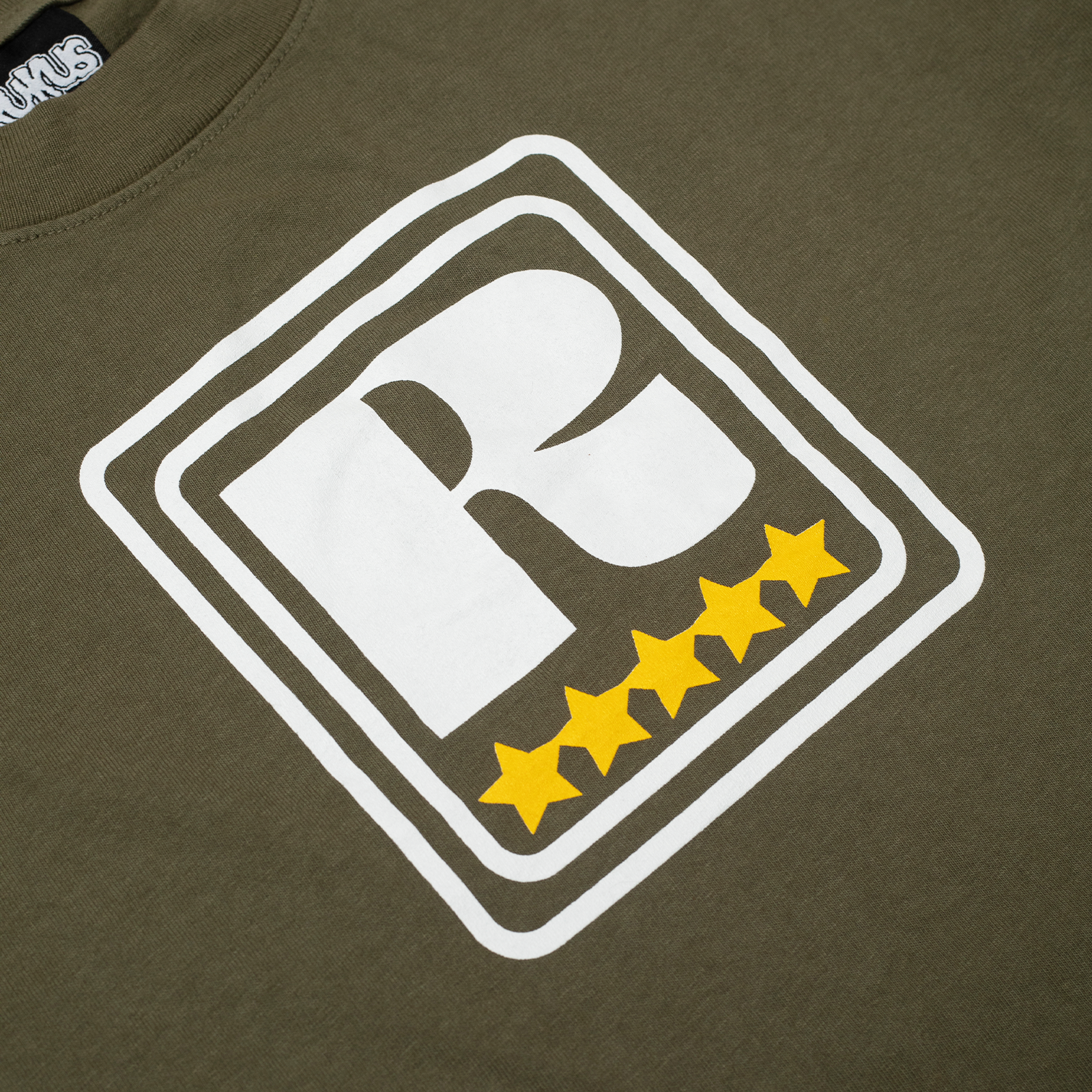 Rukus 5 Star Tee Green