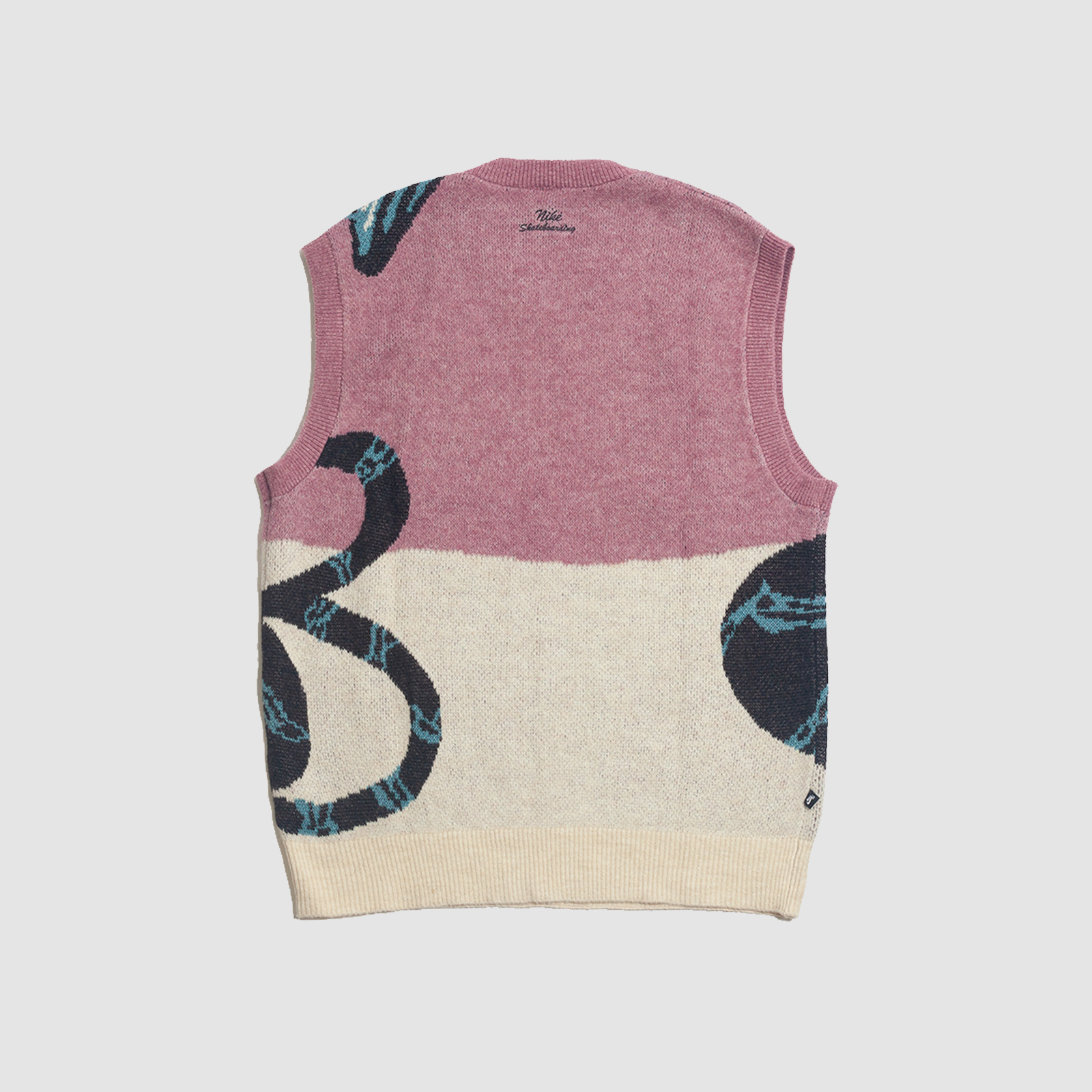 Nike SB Sweater Vest Plum Dust/Light Orewood Brown