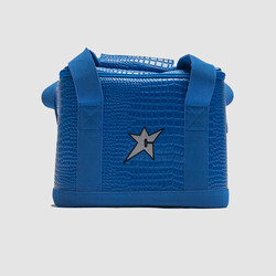 Vans Skate Carpet Cooler Bag Faux Croc Leather Blue