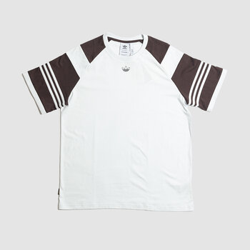 Adidas Skateboarding Tyshawn Tee Crystal White/Dark Brown