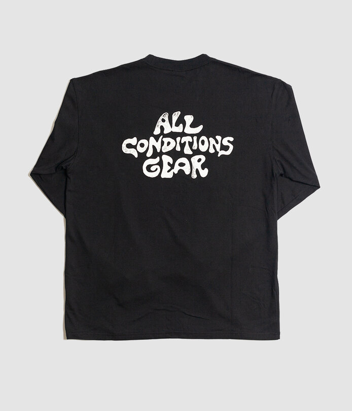 Nike ACG 'Leaf' Long-Sleeve Tee Black - RUKUS