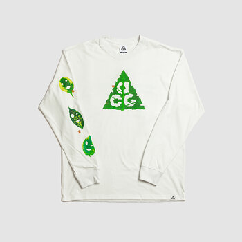 Nike ACG 'Leaf' Long-Sleeve Tee White