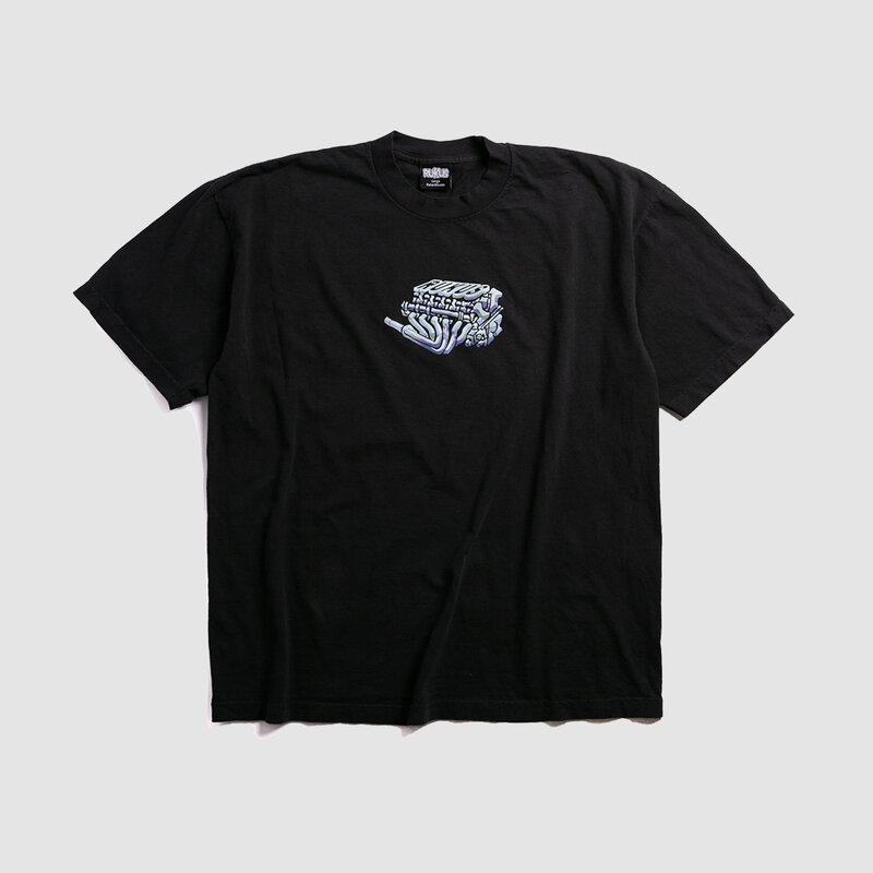 Rukus Engine Tee Black