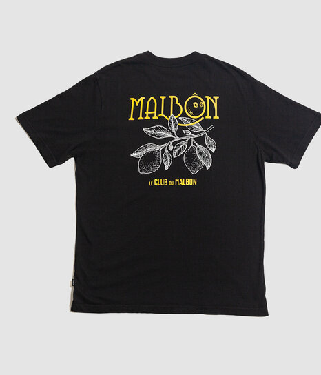 Tシャツ・カットソー Malbon Golf Malbon Gradient Uni Round T-shirt BLACK M5223PRS Malbon Golf - RUKUS