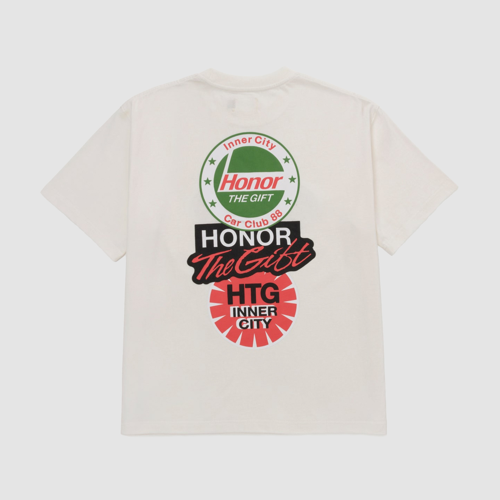 Honor The Gift. Auto Tee White